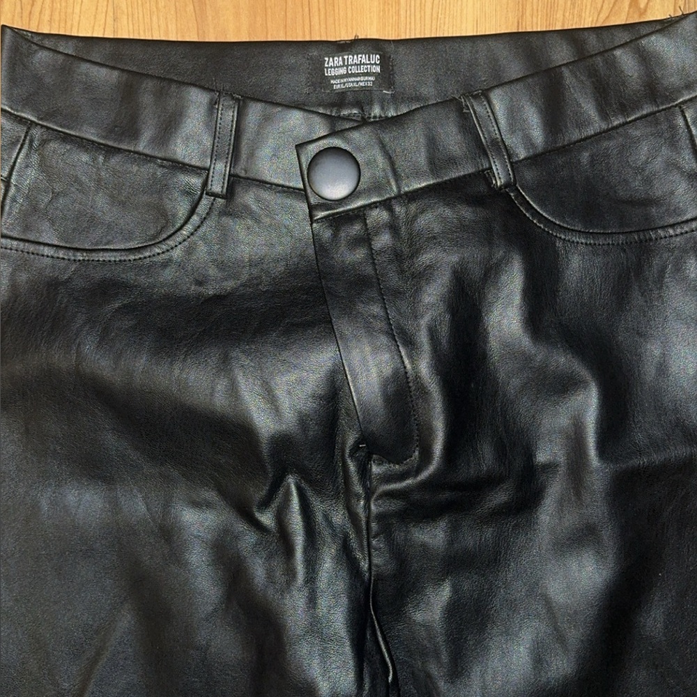 Leather pants Zara